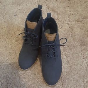 Navy Blue Nautica wedges